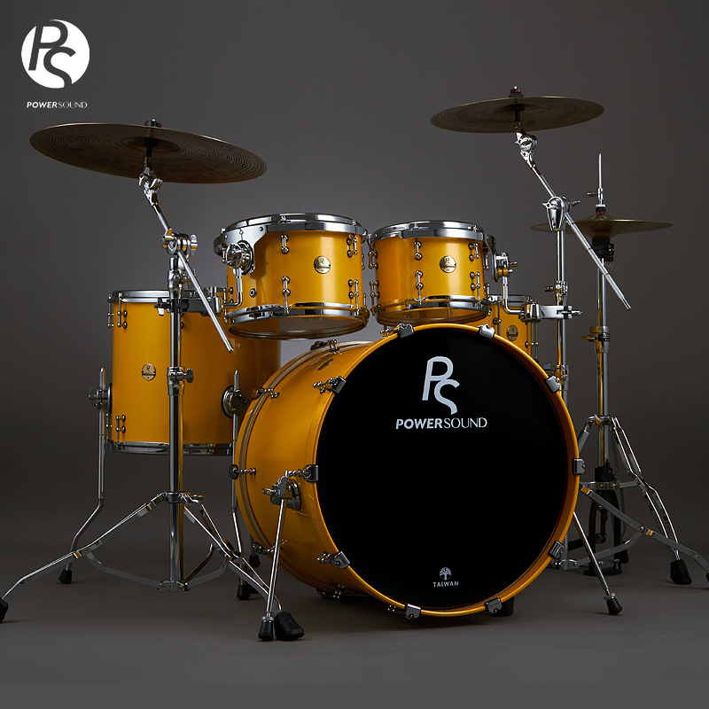 PS力声PowerSound台产 Old Custom maple枫木 5鼓架子鼓OCM522