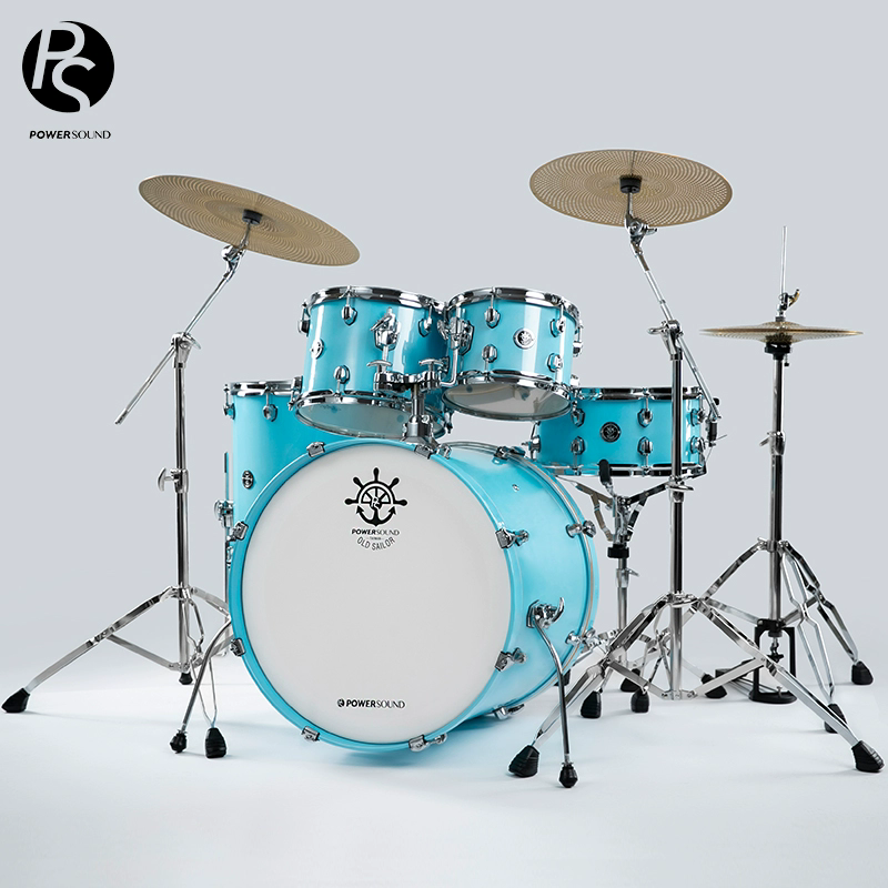 PS POWERSOUND台湾产烤漆小水手 架子鼓大小尺寸爵士鼓套鼓